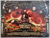 Charlie and the Chocolate Factory - 2005 - Original UK Quad