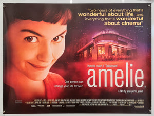 Amelie - 2001 - Original UK Quad