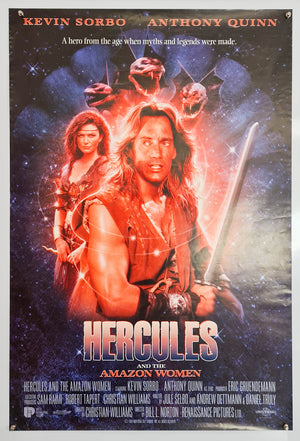 Hercules and the Amazon Women - 1994 - Original English One Sheet