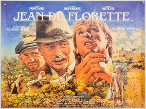 Jean De Florette - 1996 Re-release - Original UK Quad