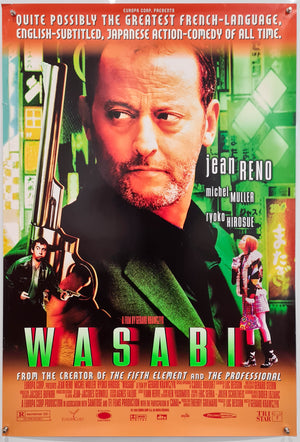 Wasabi - 2001 - Original English One Sheet