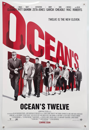 Oceans Twelve - 2004 - Original English One Sheet