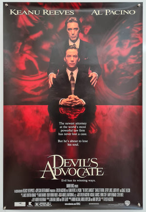 Devils Advocate - 1997 - Original English One Sheet