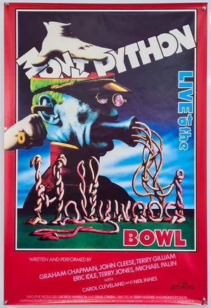 Monty Python - Live at the Hollywood Bowl - 1982 - Original English One Sheet