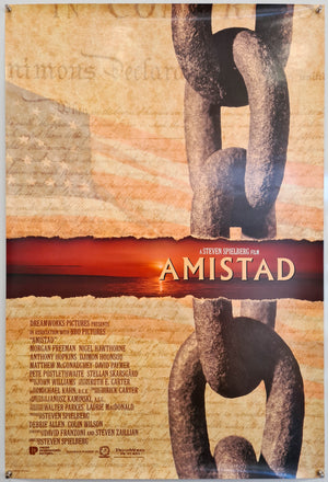 Amistad - 1997 - Original English One Sheet