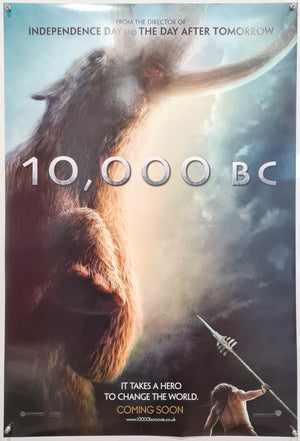 10,000 BC - 2008 - Original English One Sheet