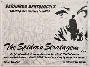 The Spider’s Stratagem - 1970s Release - Original UK Quad