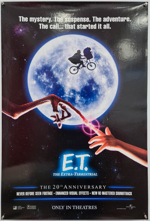 E.T. - 20th Anniversary - 2002 - Original English One Sheet