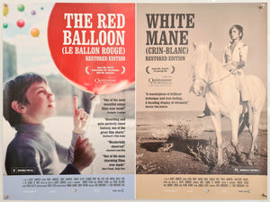 The Red Balloon - White Mane - Double Bill - 2007 - Original UK Quad