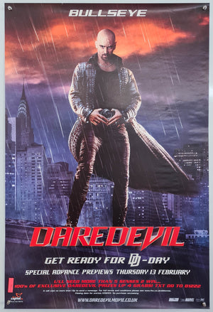 Daredevil - Teaser - Elektra & Bullseye - Set of 2 - 2003 - Original English One Sheet