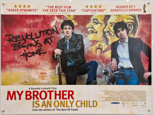 My Brother Is An Only Child - 2007 - Original UK Quad