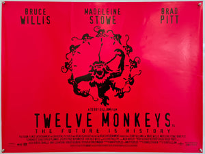 Twelve Monkeys - 1995 - Original UK Quad