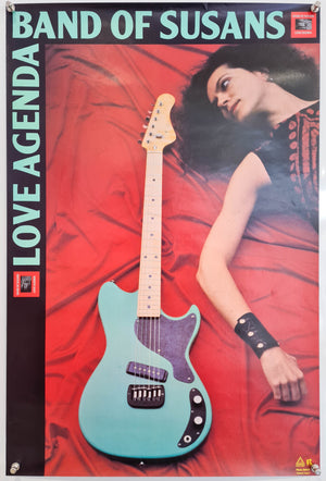 Band of Susans - Love Agenda - 1989 - Original Promo Poster