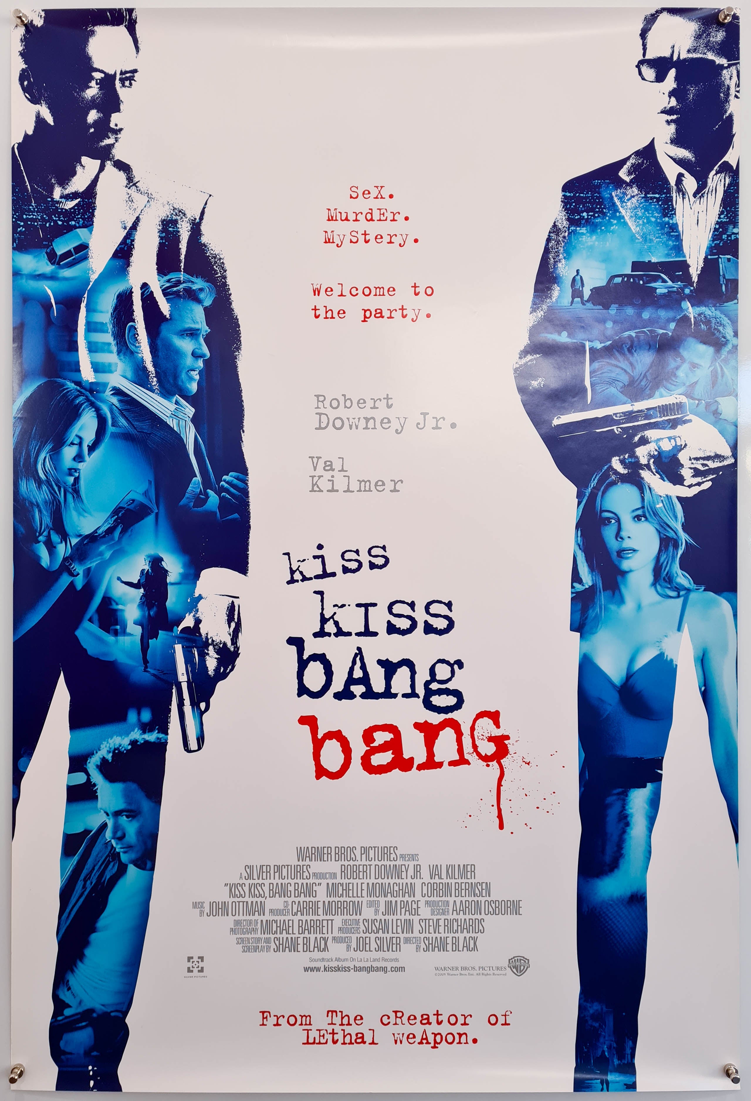 Kiss Kiss Bang Bang - 2005 - Original English One Sheet – Poster Freaks