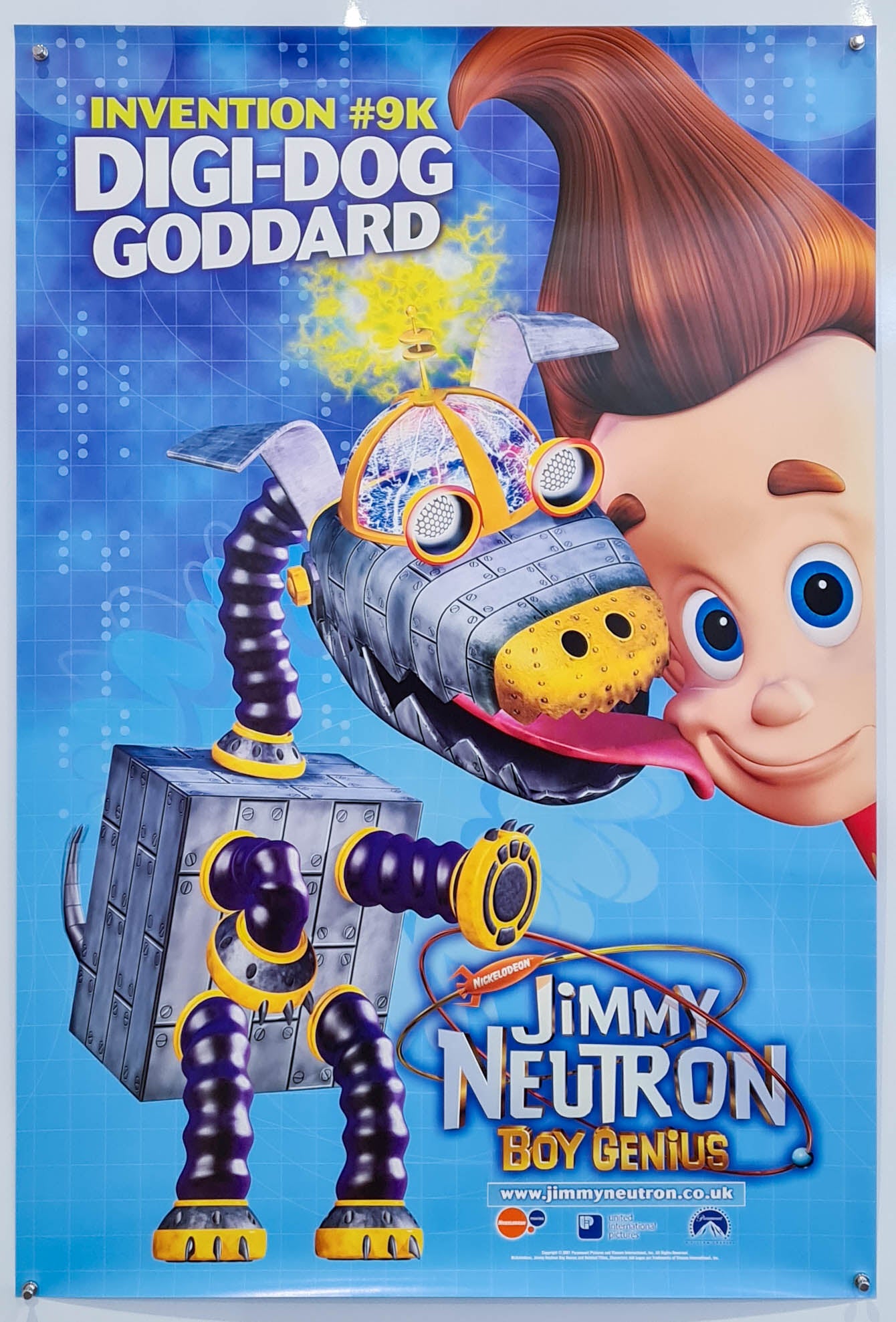 Jimmy Neutron Boy Genius Teaser Set of 2001 Original