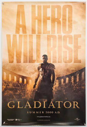Gladiator - 2000 - Original US One Sheet