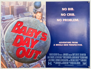 Baby’s Day Out - 1994 - Original UK Quad