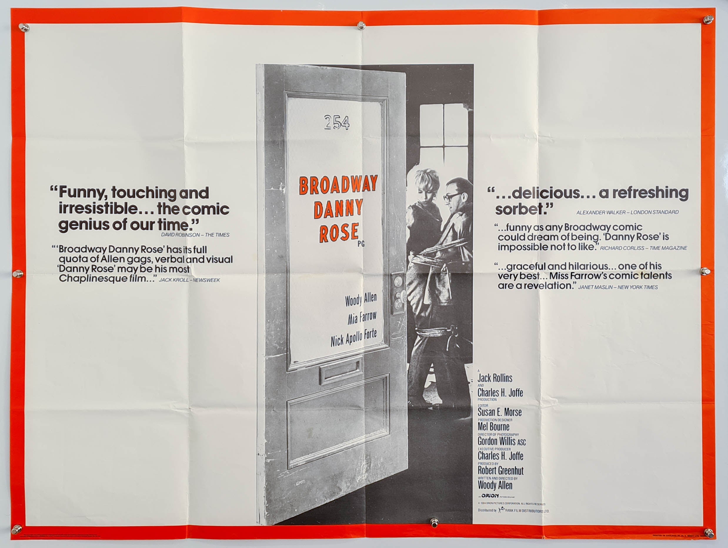 Danny R Poster Broadway Danny Rose Poster