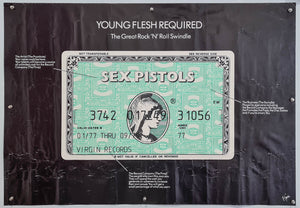 Young Flesh Required - The Great Rock and Roll Swindle - Banned - 1979 - Original UK Quad