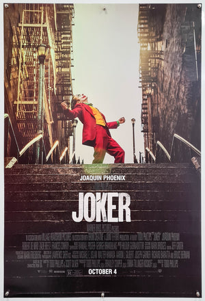 Joker - 2019 - Original English One Sheet