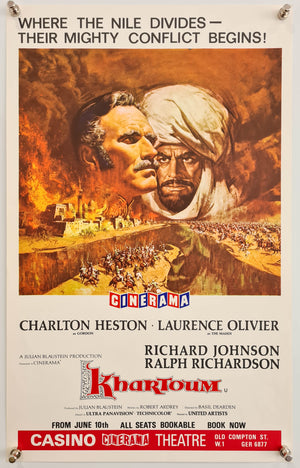 Khartoum - 1966 - Original Theatre Poster