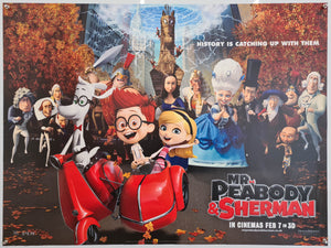 Mr Peabody and Sherman - 2014 - Original UK Quad
