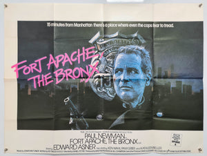 Fort Apache The Bronx - 1981 - Original UK Quad