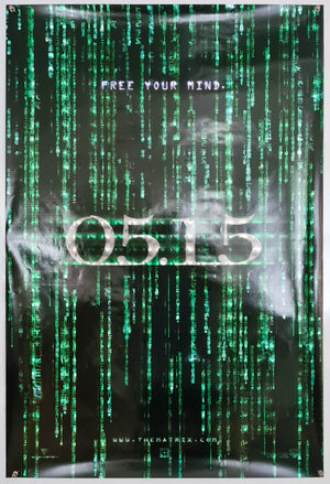 The Matrix - Reloaded - Holofoil Teaser - 2003 - English One Sheet