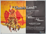 Chato’s Land - 1972 - Original UK Quad