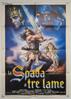 The Sword and The Sorcerer - 1982 - Original Italian 2 Fogli