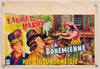 The Bohemian Girl - La Bohémienne - Laurel and Hardy - 1950s Re-release - Original Belgian Poster