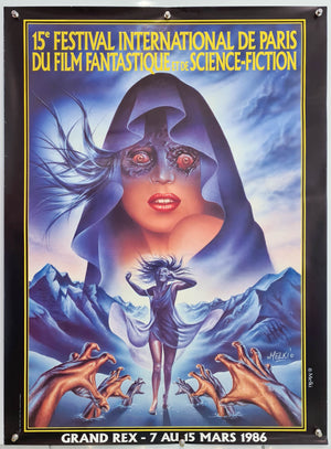 Paris Science Fiction Festival - Original 1986 Promo Poster