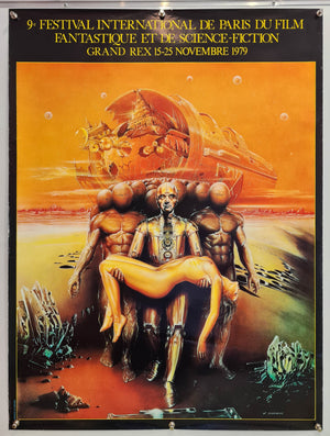Paris Science Fiction Festival - Original 1979 Promo Poster