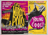 Marco Polo / The Young and the Cool - Re-release Double Bill - 1963 - Original UK Quad