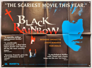 Black Rainbow - 1989 - Original UK Quad