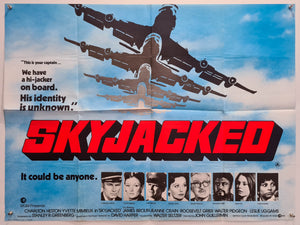 Skyjacked - 1972 - Original UK Quad Bundle