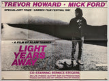 Light Years Away - 1981 - Original UK Quad