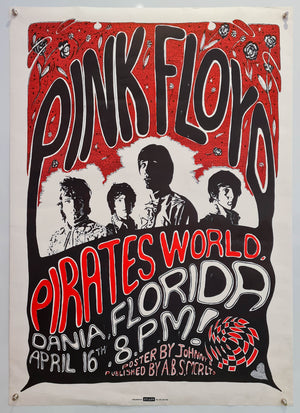 Pink Floyd - Pirates World - 1990s - Commercial Poster