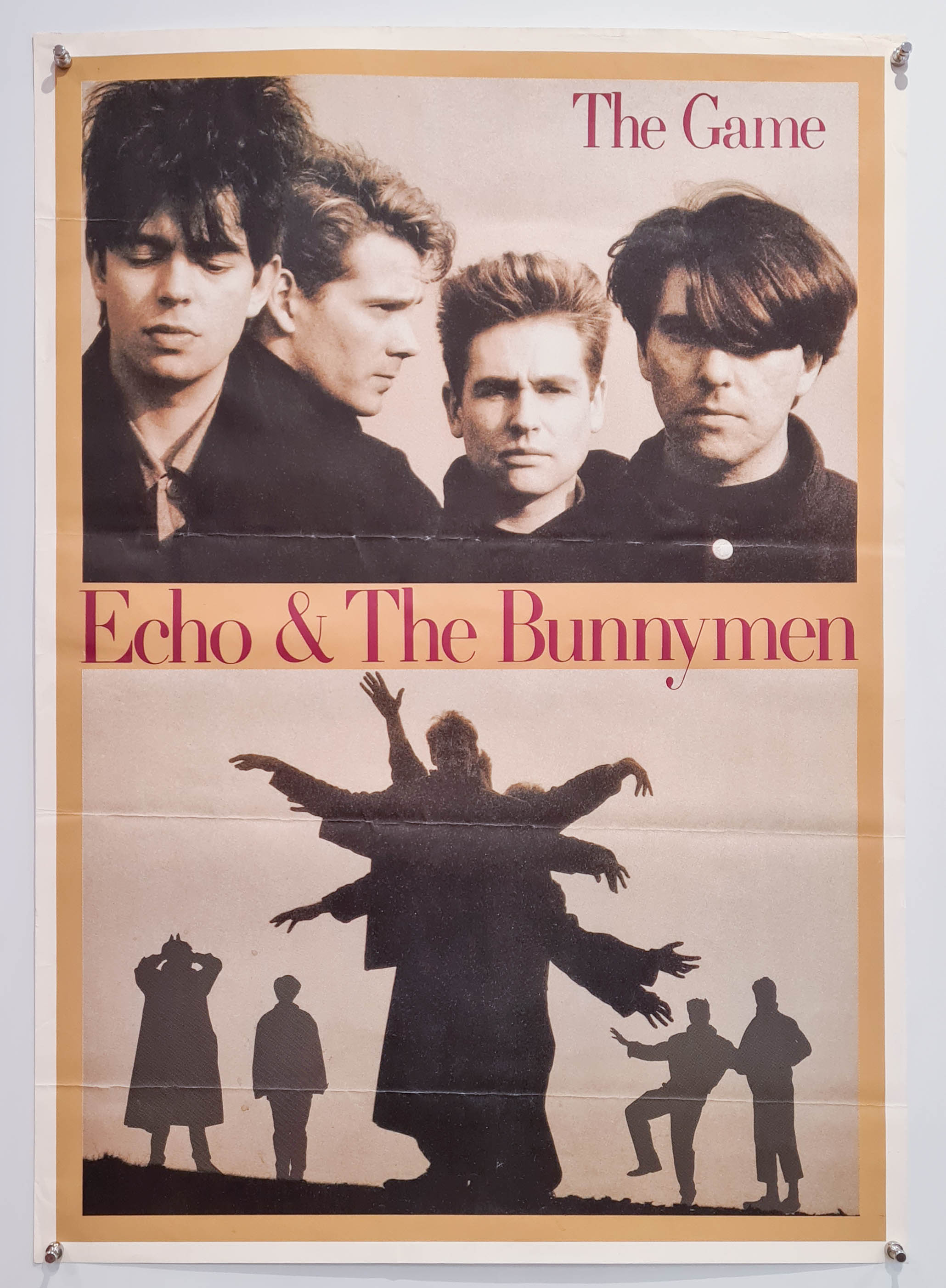 Echo and the Bunnymen - The Game - 1990s - Commercial Poster – Poster Freaks