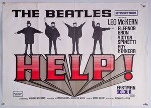Help - Beatles - 90s Commercial Reproduction - Original Poster