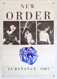 New Order - Substance 1987 Commercial Poster