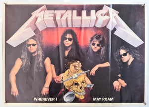 Metallica - Wherever I May Roam - 1991 - Commercial Poster