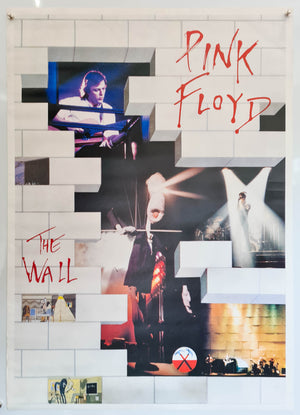 Pink Floyd - The Wall Tour 1980's Commercial Poster