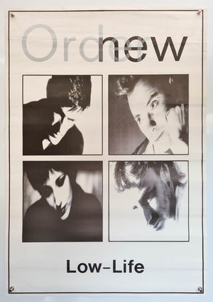 New Order - Low Life - 1985 - Promo Poster