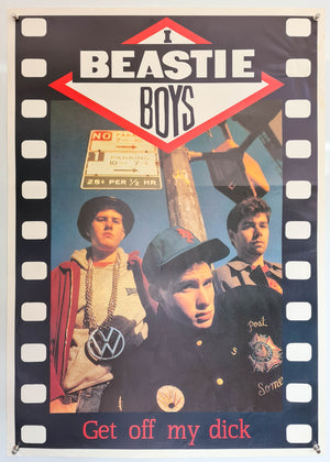 Beastie Boys - Get off My Dick - 1987 - Original Commercial Poster