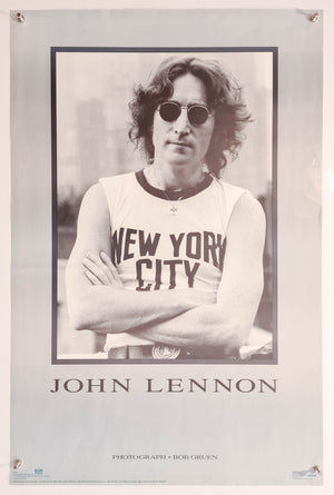 John Lennon - Photographed by Bob Gruen - 1990s - Commercial Poster