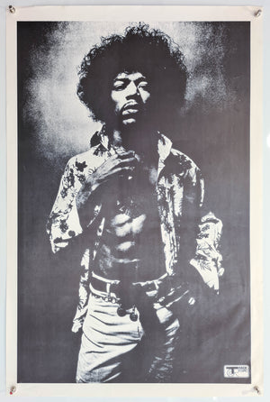 Jimi Hendrix - Track Record Poster - 1990s - Commercial Poster