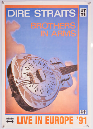 Dire Straits - Brothers in Arms - Live in Europe ‘91 - 1991 - Commercial Poster