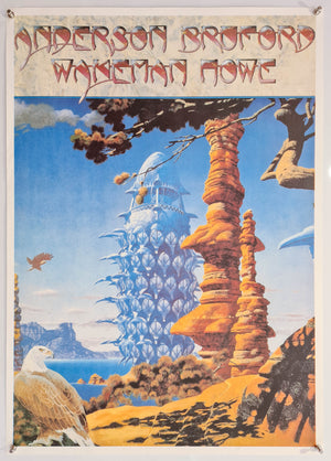 Anderson Bruford Wakeman Howe - 1989 Commercial Poster