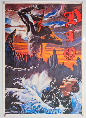Dio - Holy Diver - 1983 - Original Commercial Poster